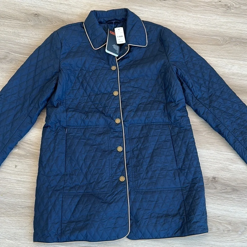 Brooks Brothers Blue Quilted Jacket - Picture 3 of 5